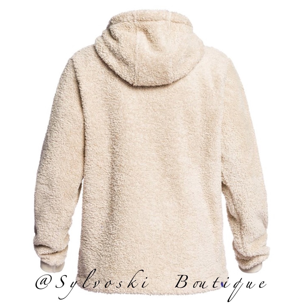 🔥Roxy Pluma Sherpa Hoodie- Women's NWT - Picture 4 of 8
